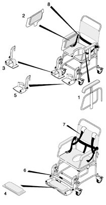 Transaqua best sale shower chair