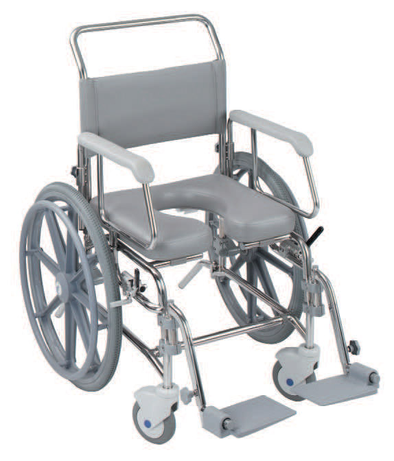 Transaqua Stainless Steel Shower Toileting Chair Range